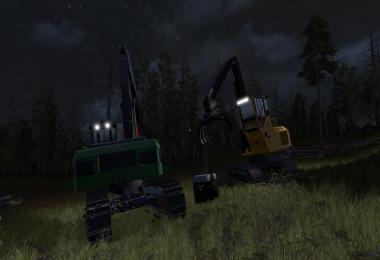 Mobile 800L diesel tank for the forest v1