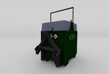 Mobile 800L diesel tank for the forest v1