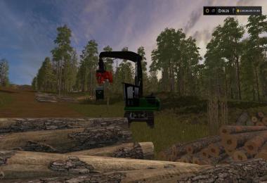 Mobile 800L diesel tank for the forest v1