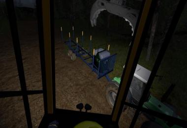 Mobile 800L diesel tank for the forest v1