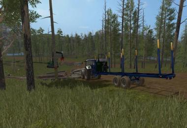 Mobile 800L diesel tank for the forest v1