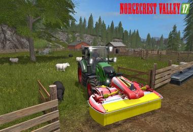 Norge Crest Valley 17 v1.1 Chopped Straw & animiert Tiertranken