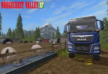 Norge Crest Valley 17 v1.1 Chopped Straw & animiert Tiertranken