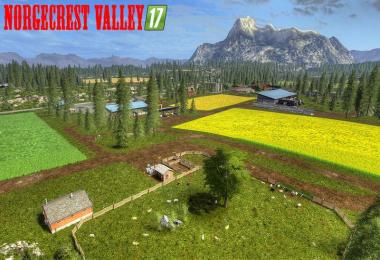 Norge Crest Valley 17 v1.1 Chopped Straw & animiert Tiertranken