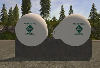 Placeable Anhydrous Fertilizer Refill Tank v1.0