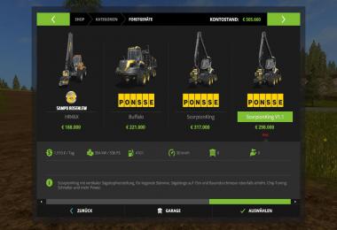 Ponsse SkorpionKing v1.1