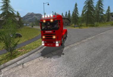 Scania 144L Agrar 3 achser v1.0