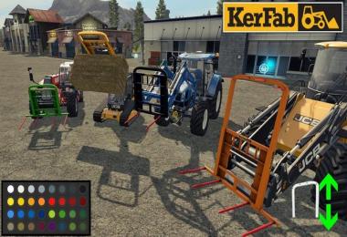 Spike Kerfab With BaleAttacher and All Loader v1.0