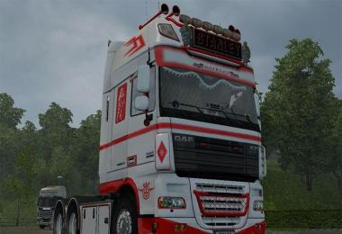 Time Bandit Skin for DAF XF 105 by Stanley