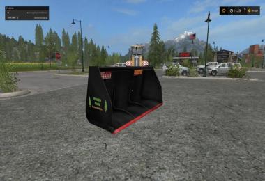 Universal light weight bucket for wheel loaders v1