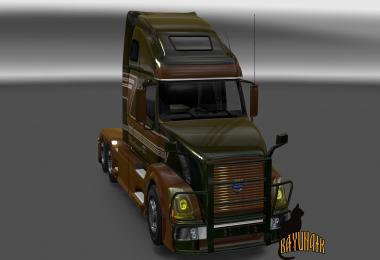 Volvo VNL670 custom metallic skin 1.25