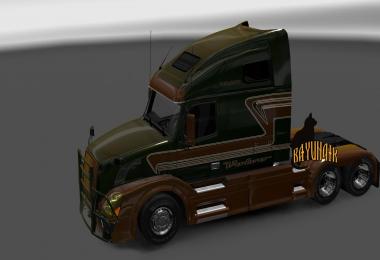 Volvo VNL670 custom metallic skin 1.25