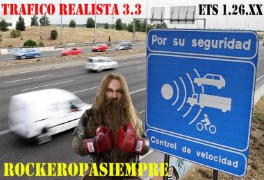 Realistic traffic v3.3 by Rockeropasiempre for 1.26.x