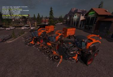 Claas Jaguar 800 Pack And Fortuna FTM200 v2