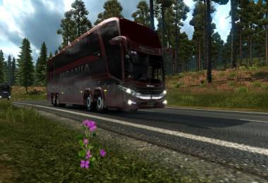 Bus Macropolo G7 1600LD Albania Skin + 5 Football teams skin pack