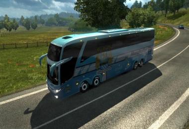 Bus Marcopolo G7 1600LD Manchester City FC Skin v1.26