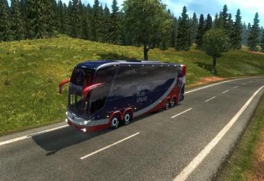 Bus Marcopolo G7 1600LD Paris Saint-Germain Skin v1.26