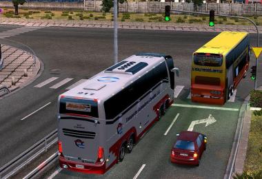 Bus Marcopolo G7 1600LD Real Madrid v1.26