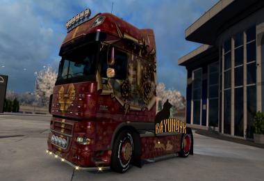 DAF XF 105 50k Christmas delivery skin 1.26