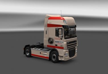 DAF XF 105 Avantech skin v1