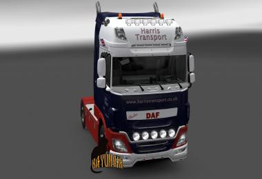 DAF XF E6 Harris Transport skin 1.26