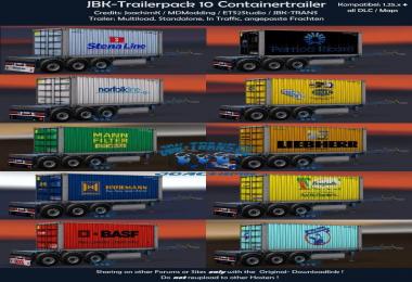 JBK Trailerpack 10 Containertrailer v1