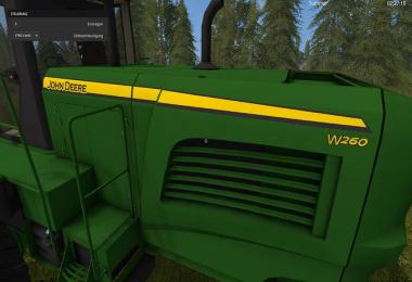 John Deere W260 Schwadmaher v1.2