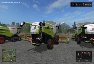 Lexion 780 TT standard and wide tires v1.0