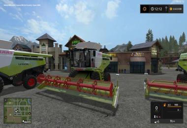 Lexion 780 TT standard and wide tires v1.0