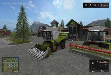 Lexion 780 TT standard and wide tires v1.0