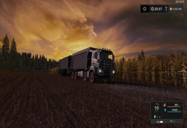 MAN TGS with Fliegl extension v1.7.4