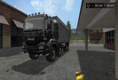 MAN TGS with Fliegl extension v1.7.4