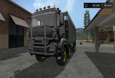 MAN TGS with Fliegl extension v1.7.4