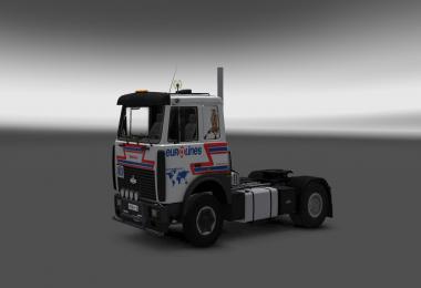 MAZ 6303 Eurolines skin v1