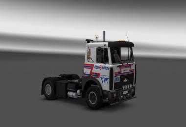 MAZ 6303 Eurolines skin v1