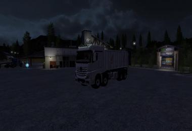 MB Actros 8x8 MP4 swap V1.0