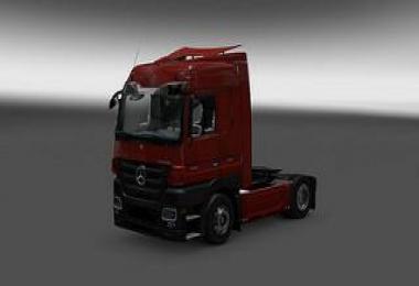 Mercedes Actros MP3 Reworked v1.5 + DLC 1.26.x - 1.26.1s