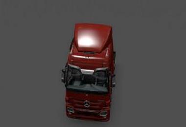 Mercedes Actros MP3 Reworked v1.5 + DLC 1.26.x - 1.26.1s