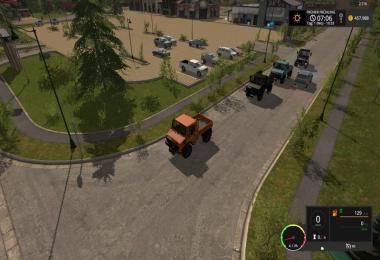 Mercedes Unimog 1600 4 variants v1.0