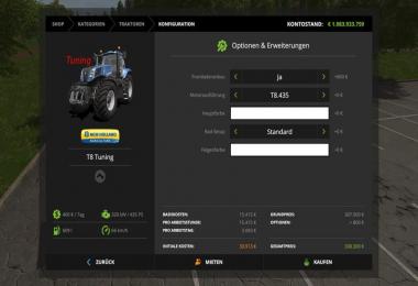 New Holland T8 Tuning v1.1