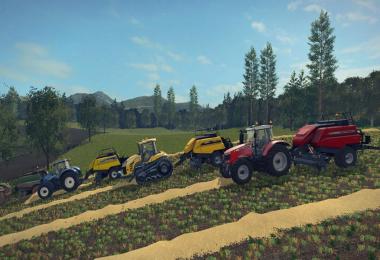 Pack 4 BigBalers 1 axle v1.0.0.0