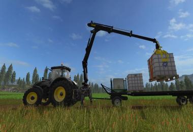 Ponsse rear crane for tractors v1.2