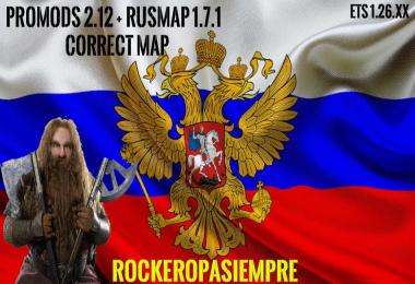 ProMods & RusMap Correctmap 1.26.x