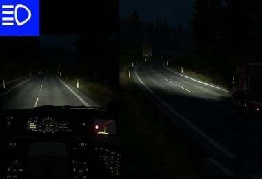Real Lights For All Trucks v1.0