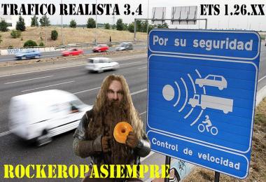 Realistic traffic v3.4 by Rockeropasiempre for 1.26.x