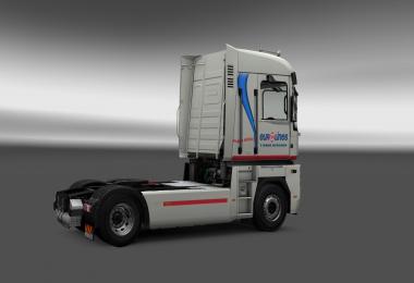 Renault Magnum Eurolines skin v1.0