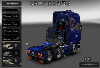 Scania R SCS Tuning Beta 2 by Zeeuwse Trucker