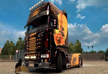 Scania R&S Topline Dolce Vita skin 1.26