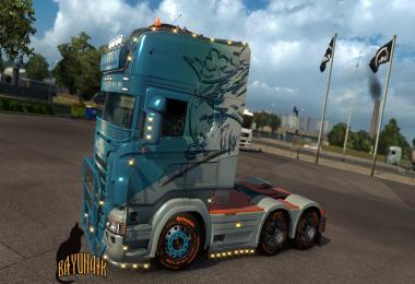 Scania R&S Topline  Griffin Konzack skin 1.26