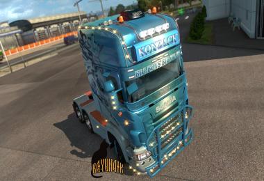 Scania R&S Topline  Griffin Konzack skin 1.26